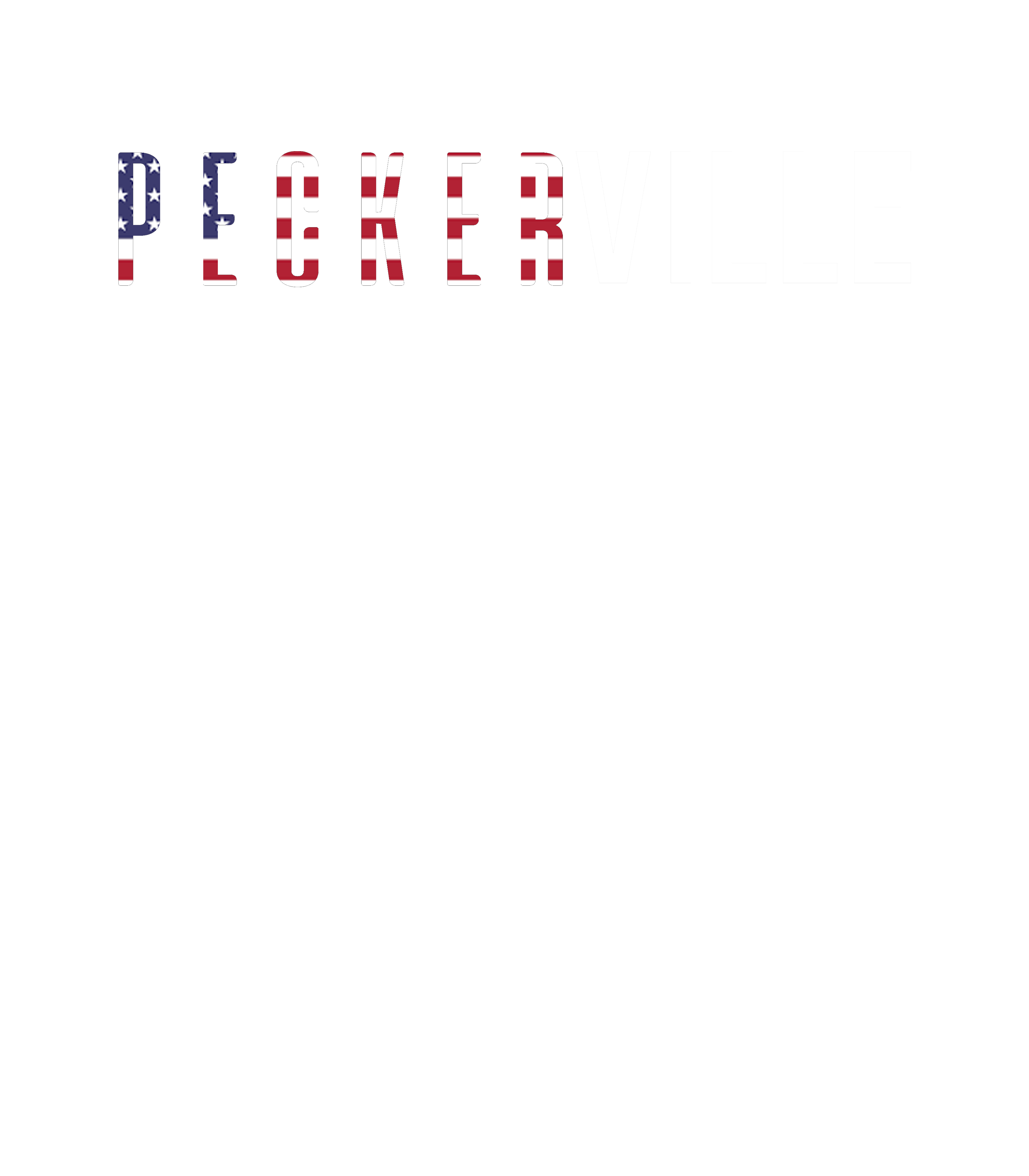 Peckerville Flag Text